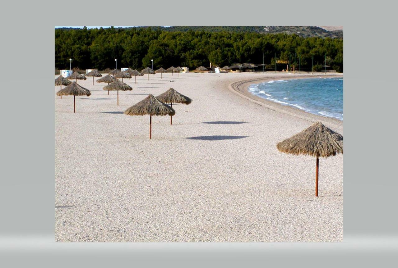 Villa Pag Mandre Buitenkant foto