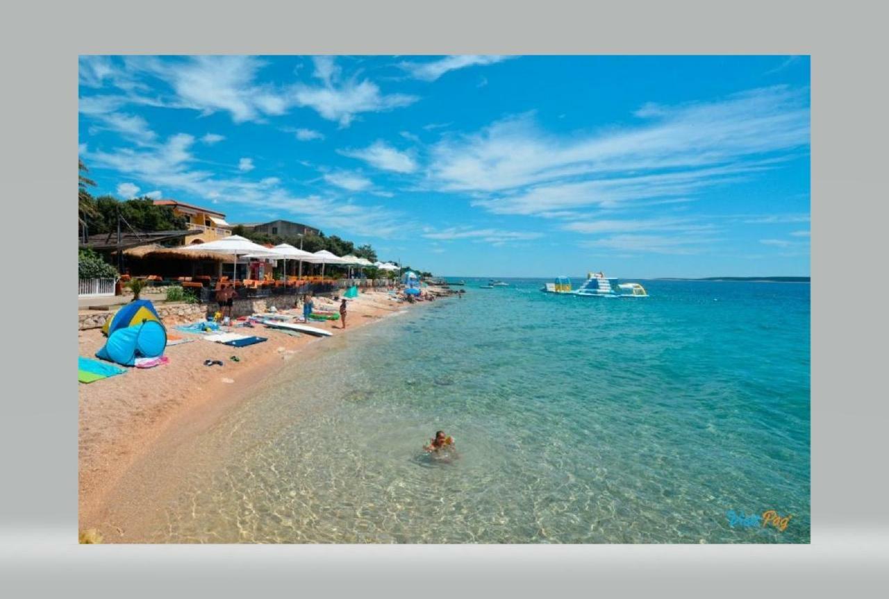 Villa Pag Mandre Buitenkant foto
